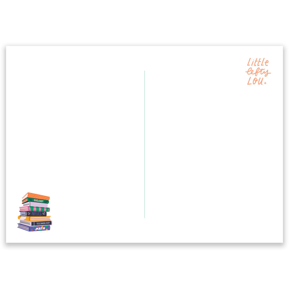 Bookshelf Postcard - Little Lefty Lou