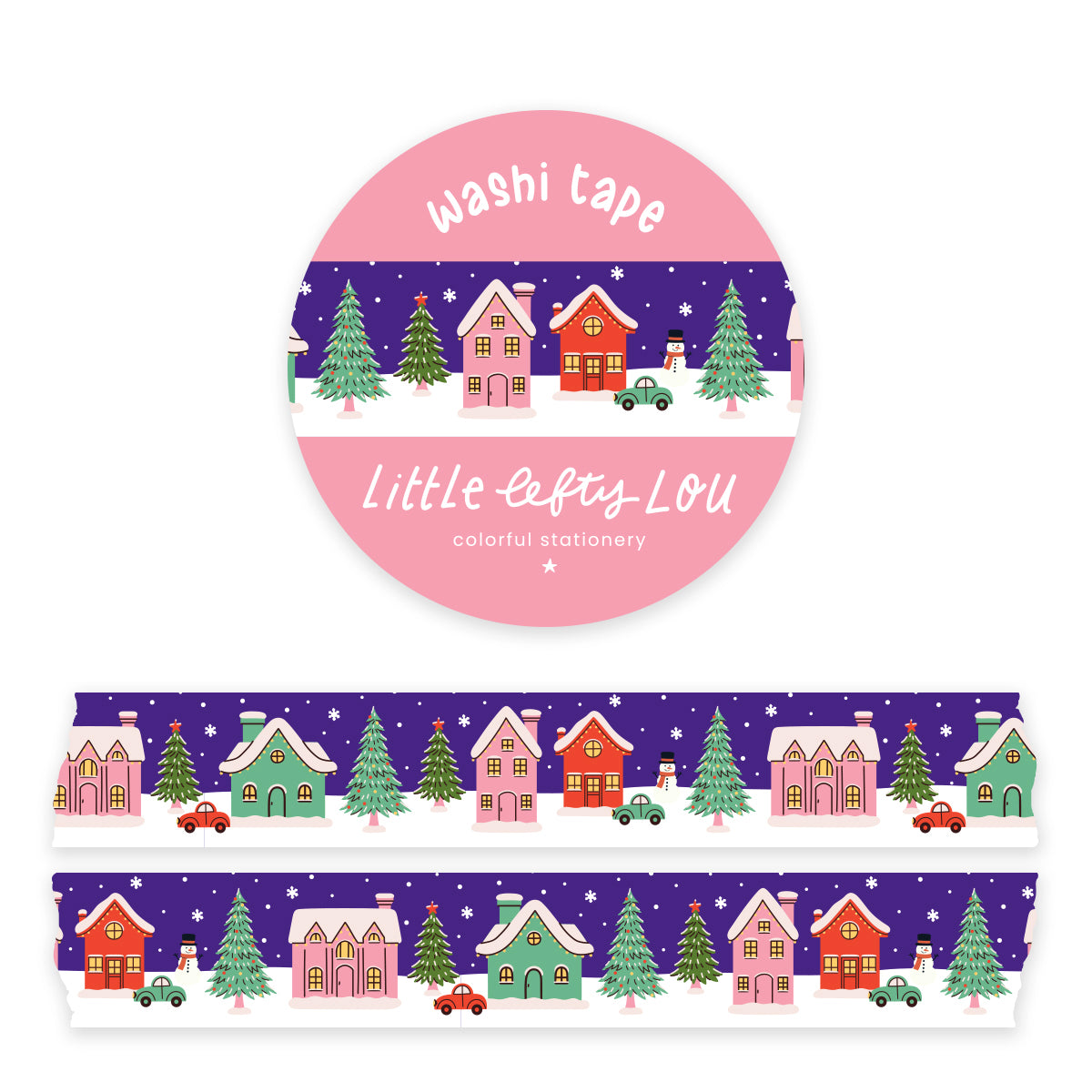 Winter Landscape Washi Tape