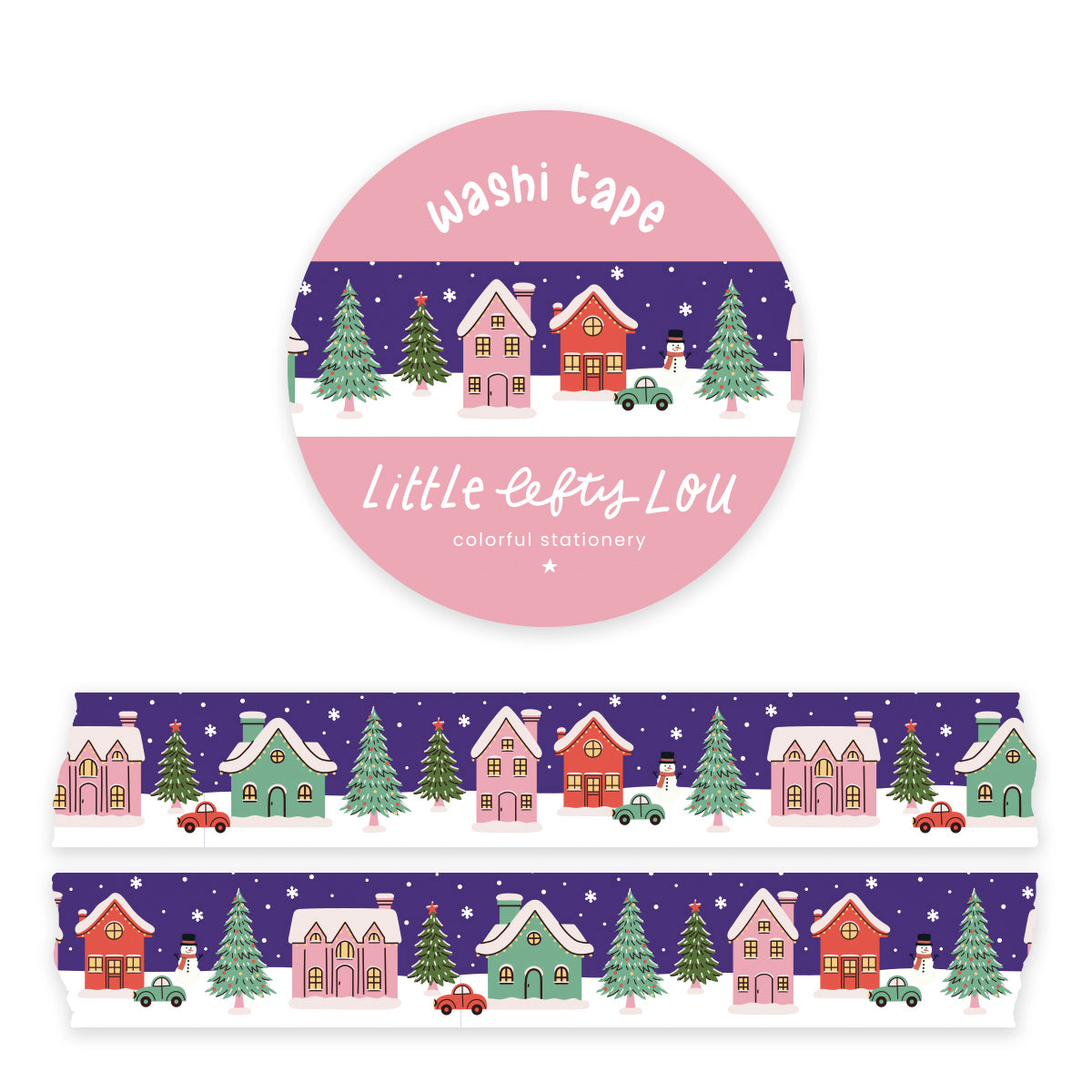 Winter Landscape Washi Tape