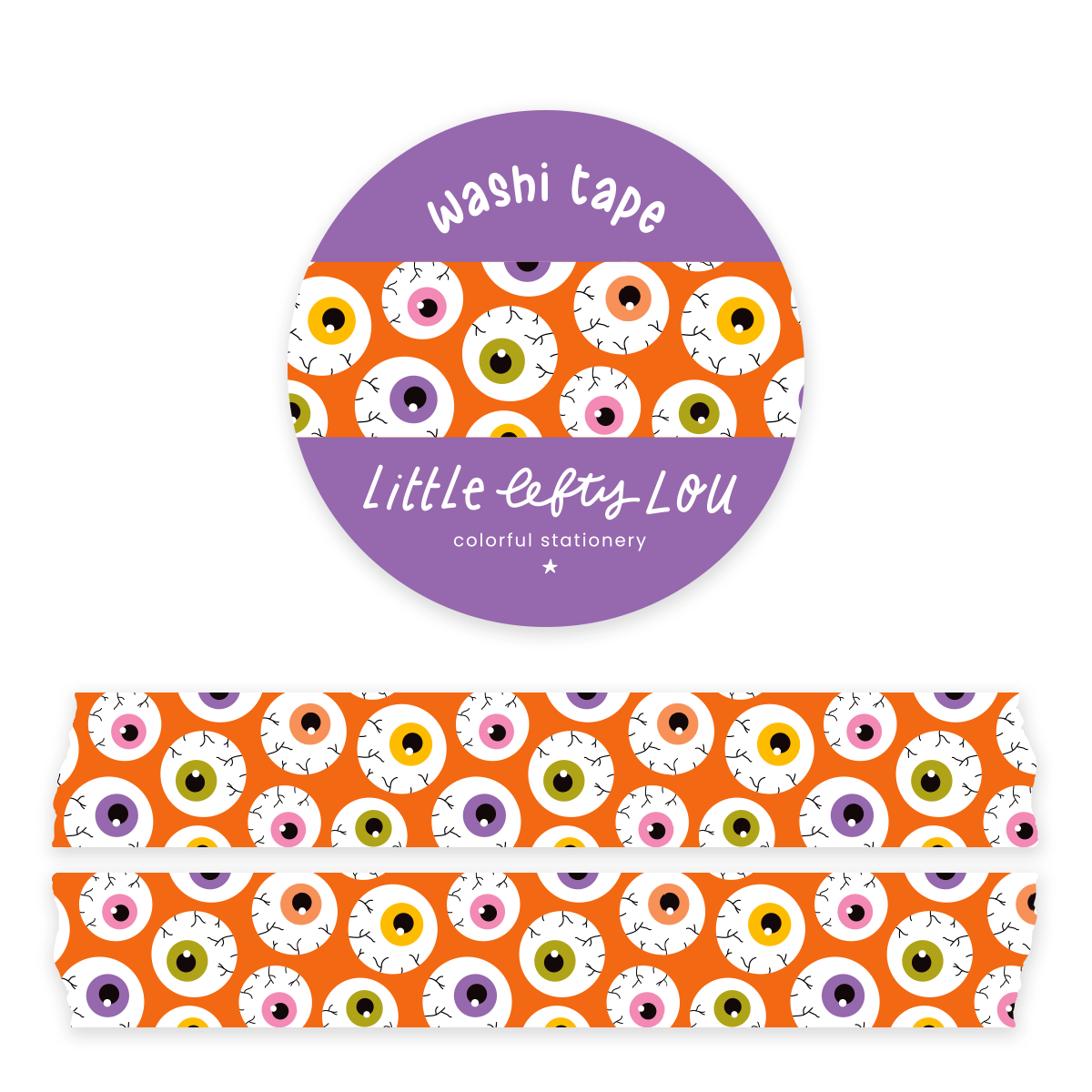 Eyeballs Washi Tape