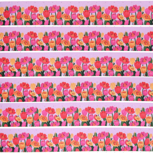 Tulips Border Washi Tape