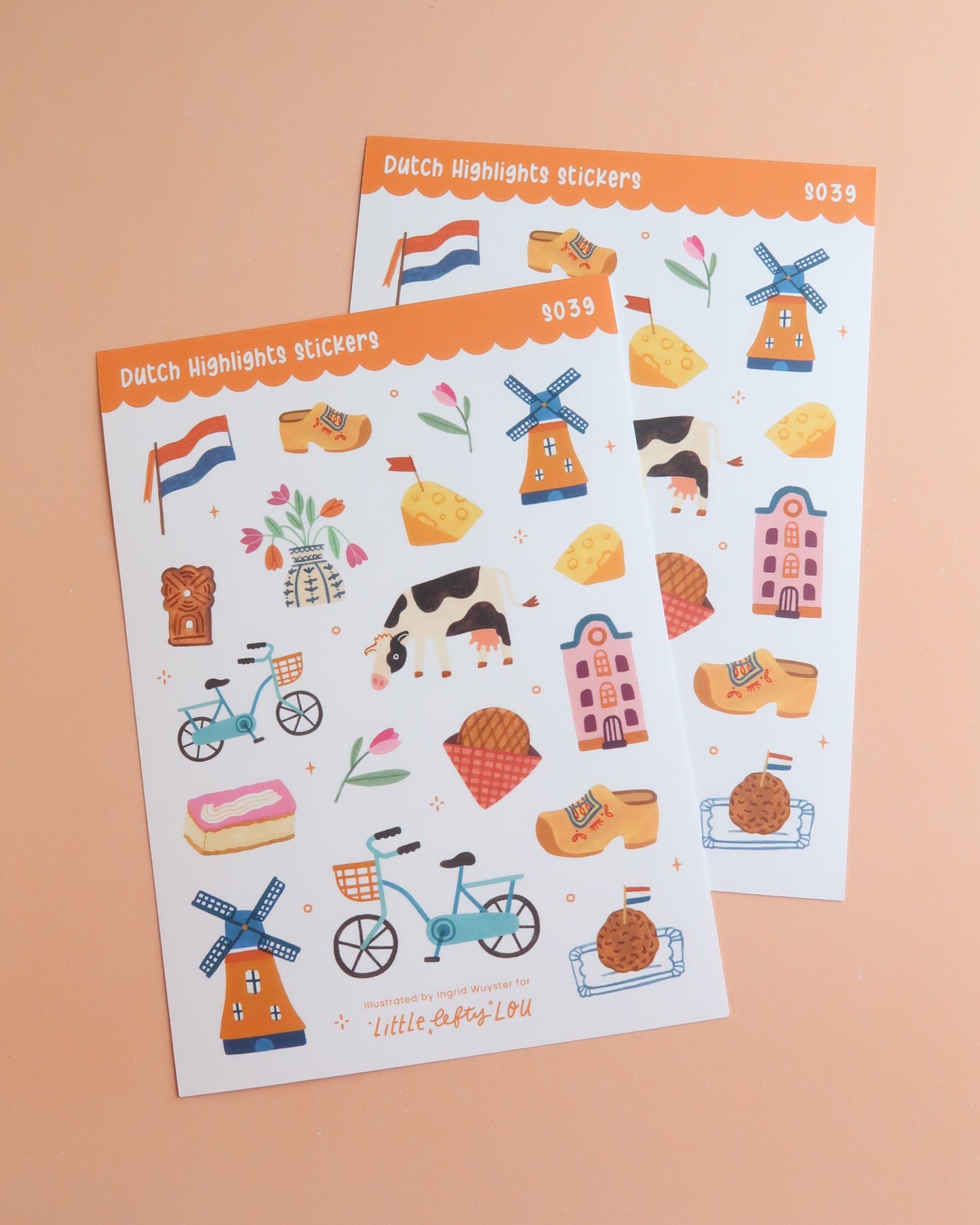 Dutch Highlights Stickers (S039)