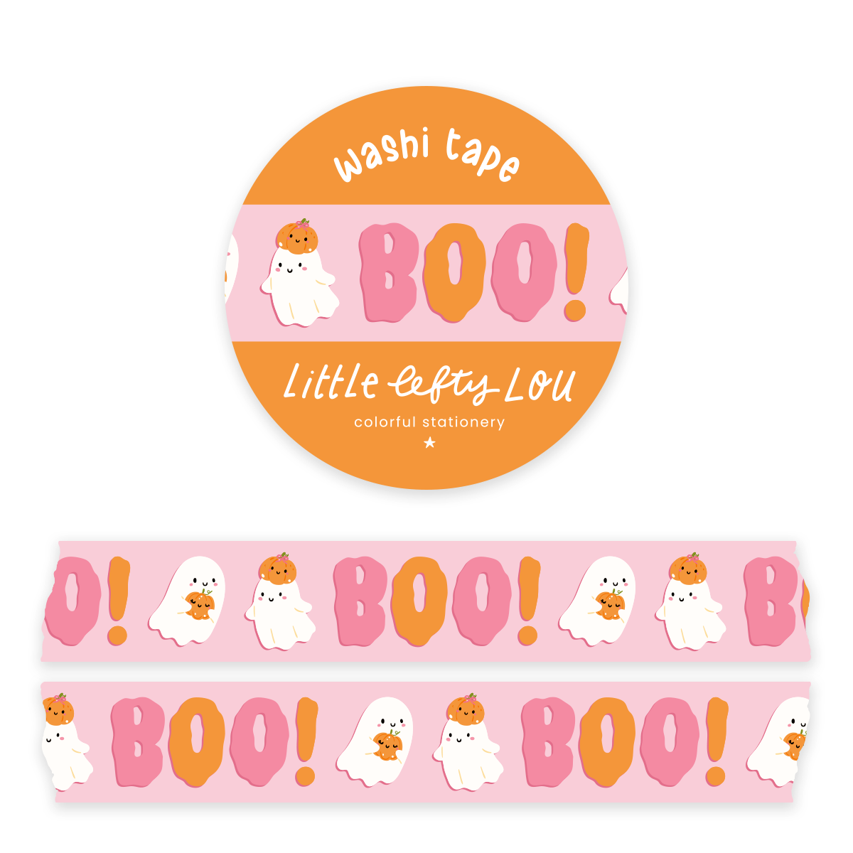 Boo Washi Tape