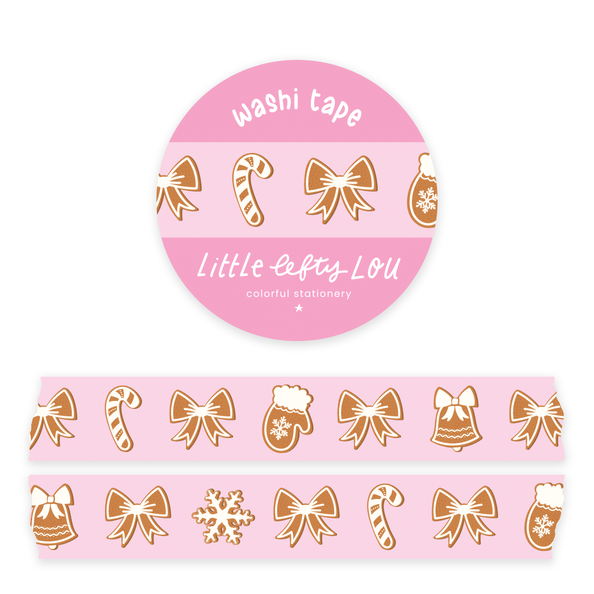 Gingerbread Cookies Washi Tape
