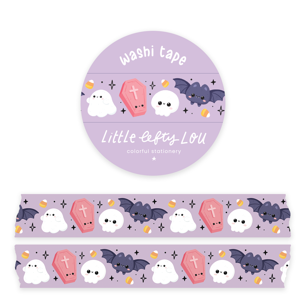 Halloween Purple Washi Tape