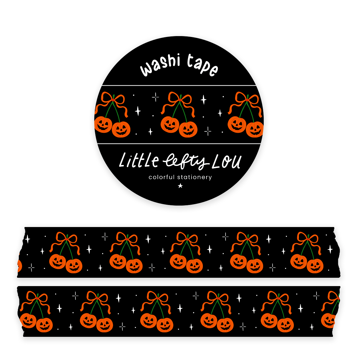 Pumpkin Cherries Washi Tape