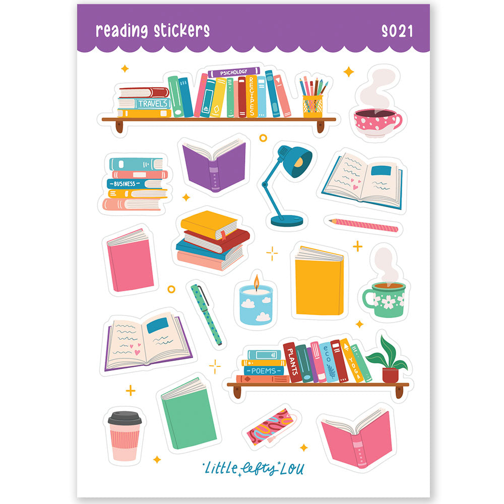 Reading Stickers (S021)