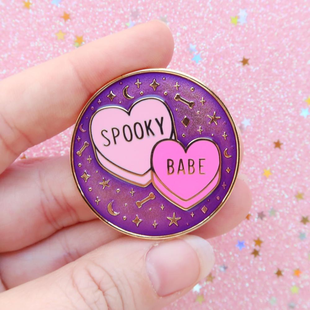 Spooky Babe Pin - Little Lefty Lou