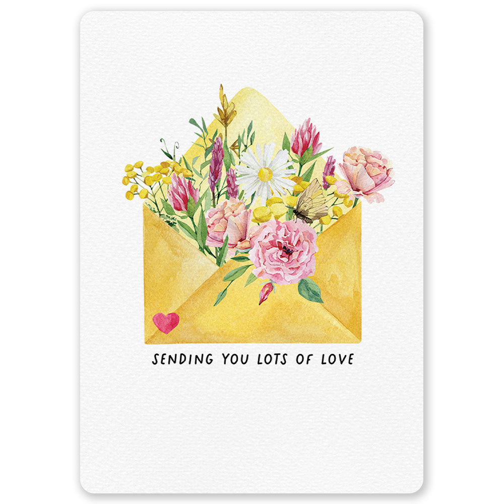 Sending You Lots Of Love Ansichtkaart
