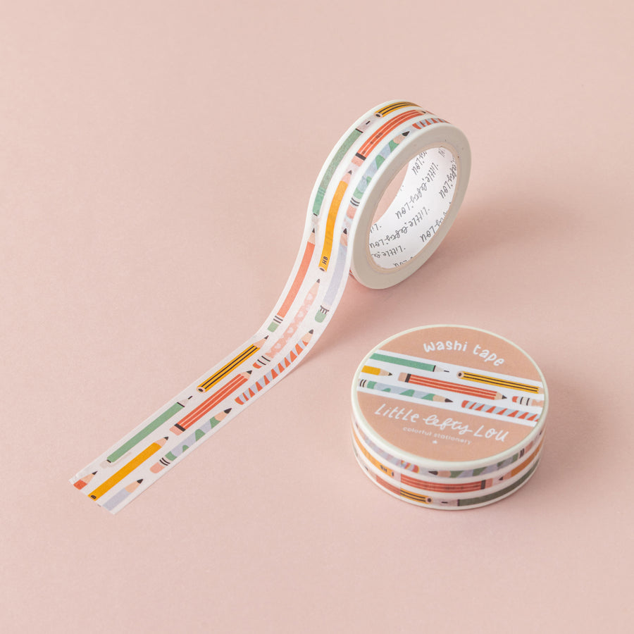 Pencils Washi Tape