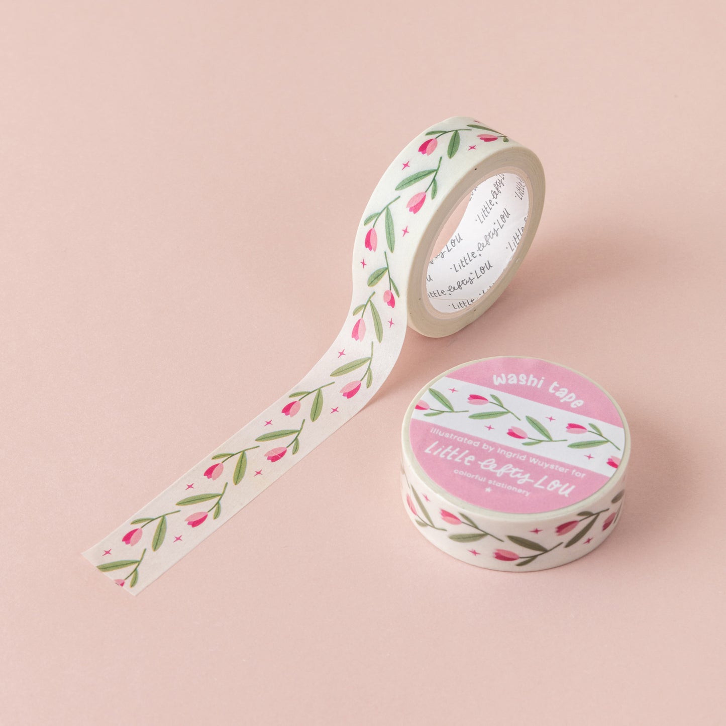 Pink Tulips Washi Tape