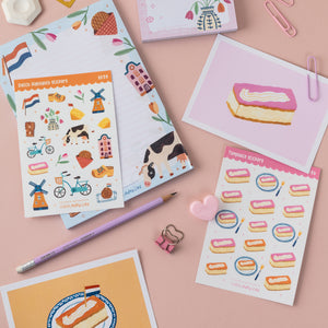 Pre-Order: A6 Dutch Highlights Sticker Sheet (S039)