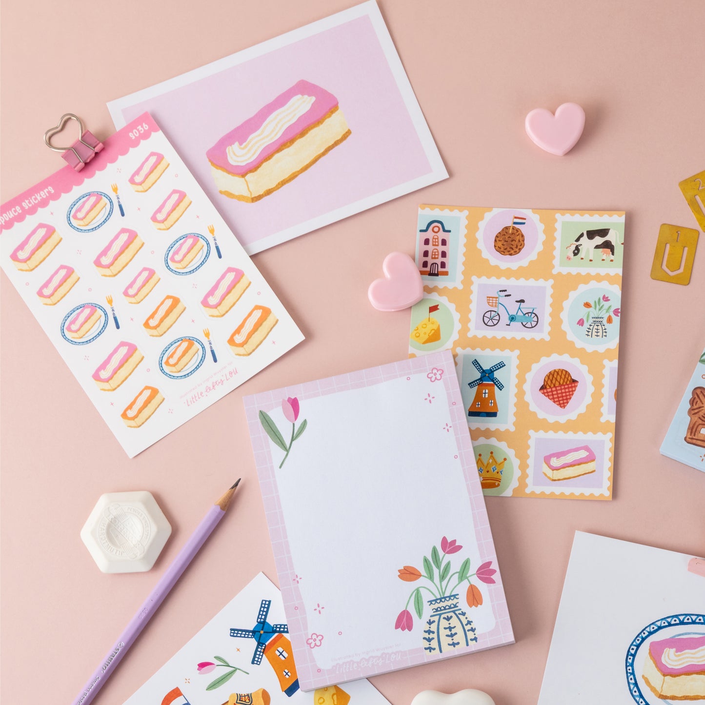 A6 Tompouce Sticker Sheet (S036)