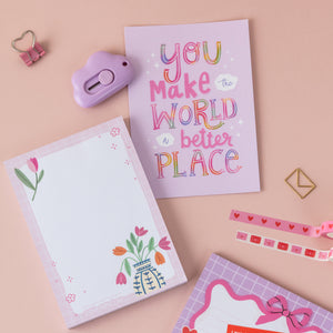 You Make The World A Better Place Postcard