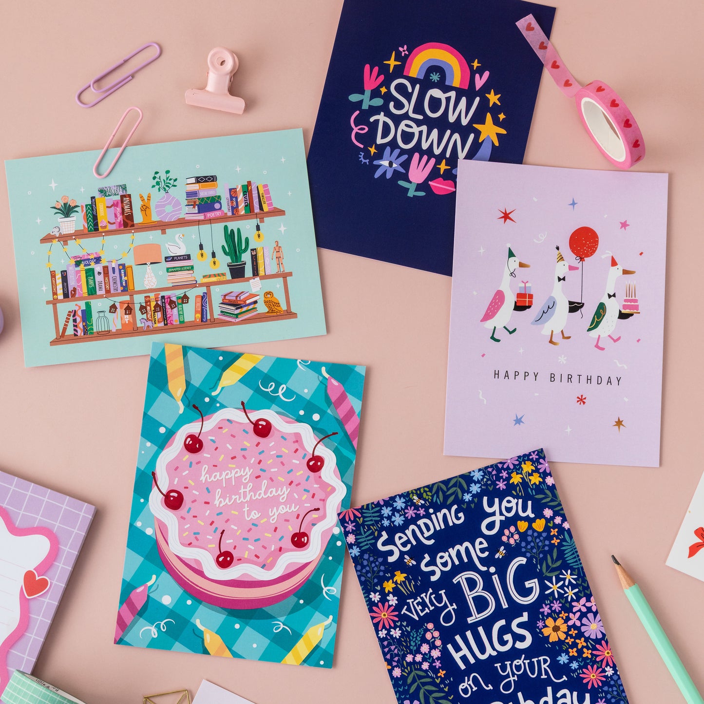 Slow Down Postcard