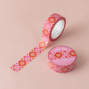 Mid Century Daisy Dots Washi Tape
