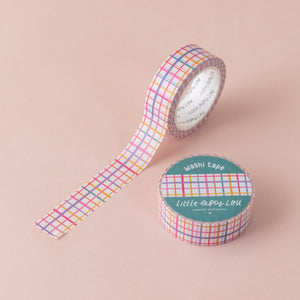 Colorful Grid Washi Tape