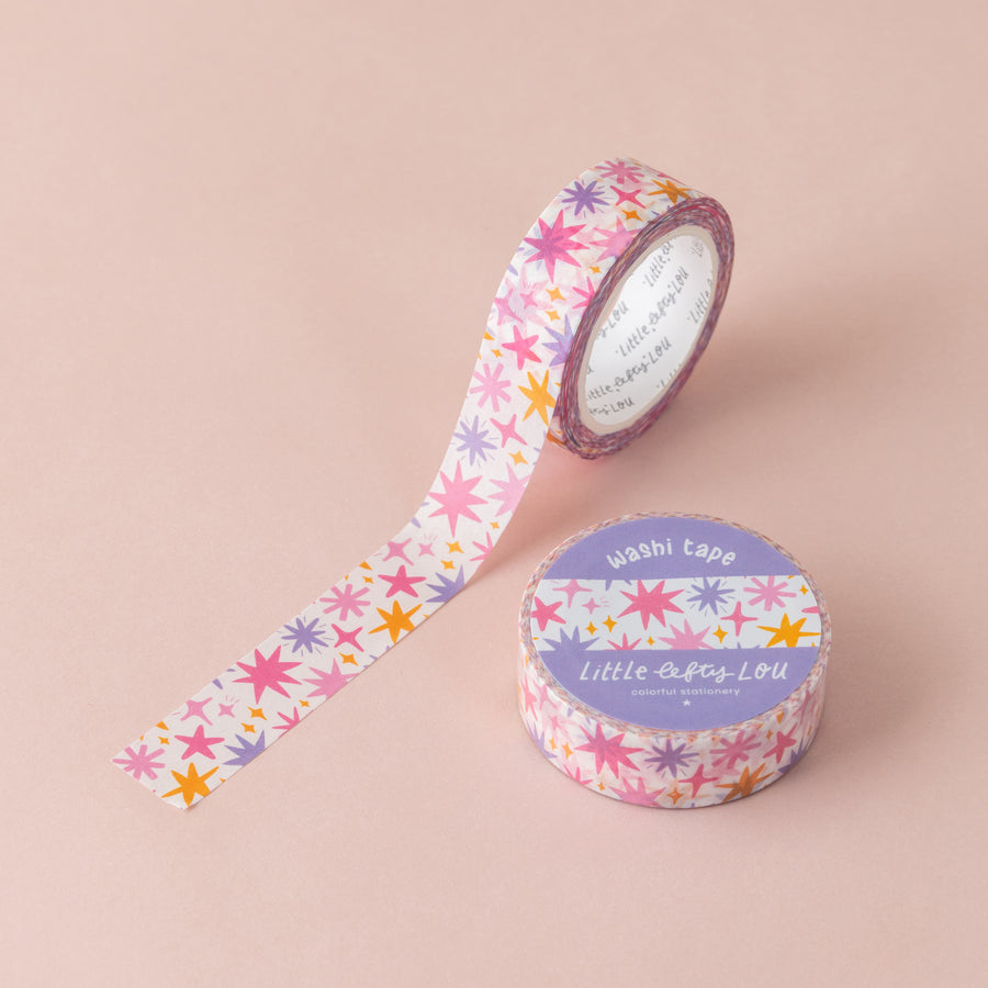 Colorful Stars Washi Tape