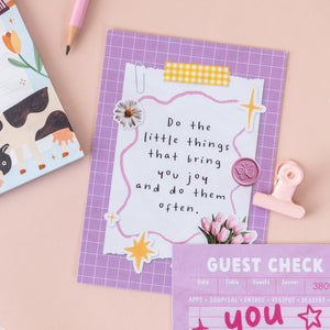 The Little Things Postcard