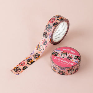 Vintage Halloween Washi Tape Pink