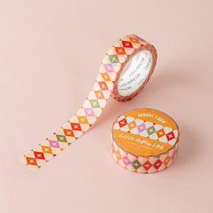 Fall Starburst Harlequin Washi Tape