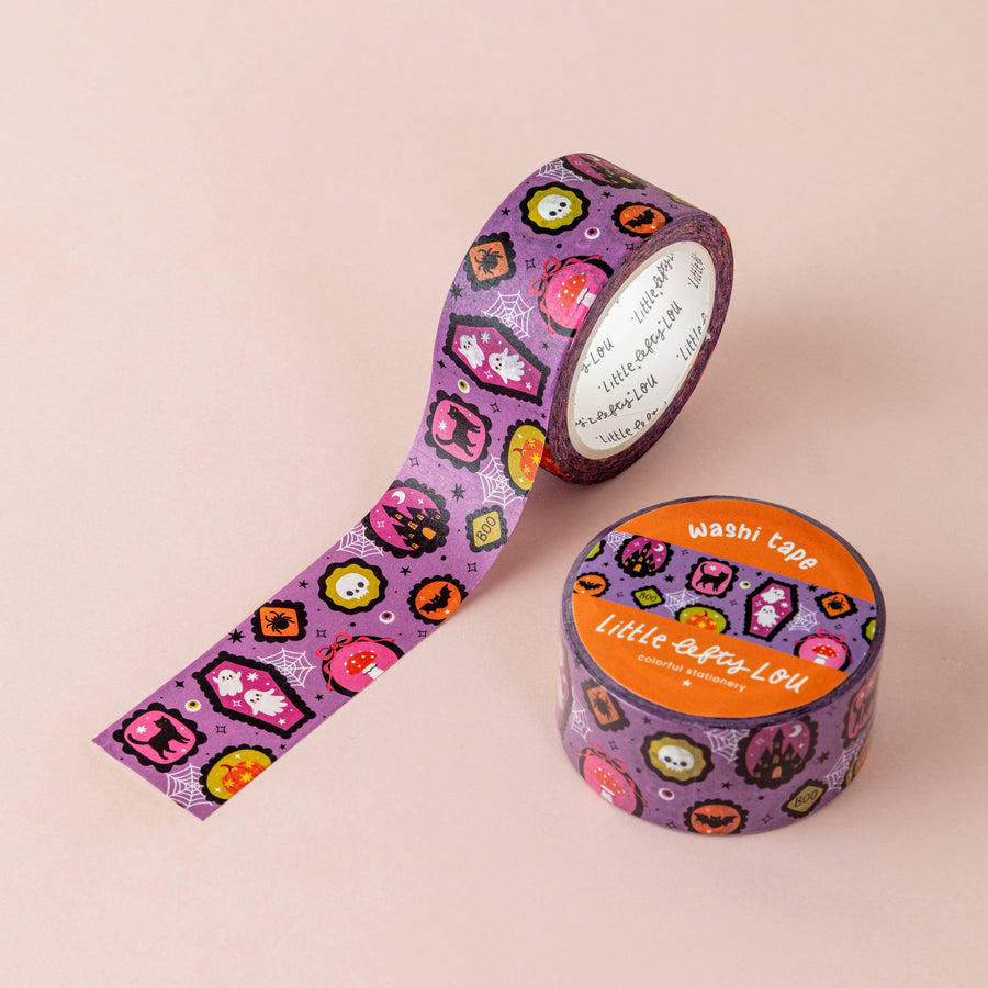 Wide Spooky Frames Washi Tape