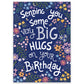 Big Birthday Hugs Postcard - Little Lefty Lou
