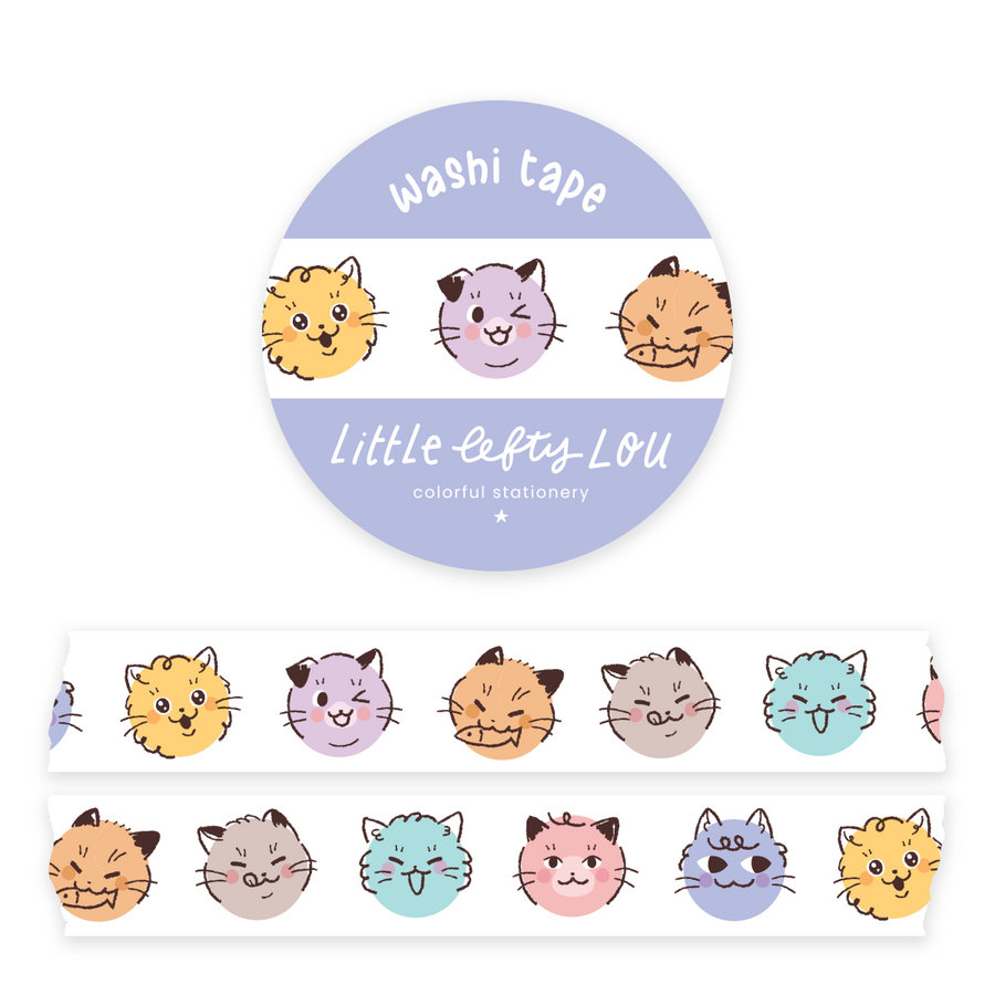 Cat Dots Washi Tape