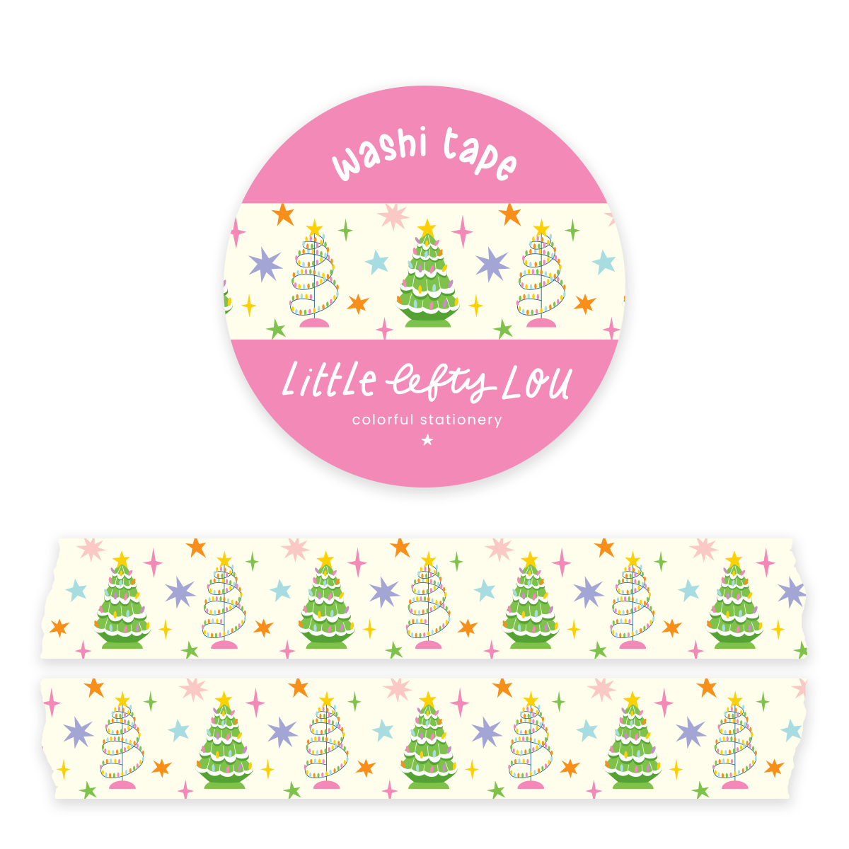 Christmas Trees Washi Tape