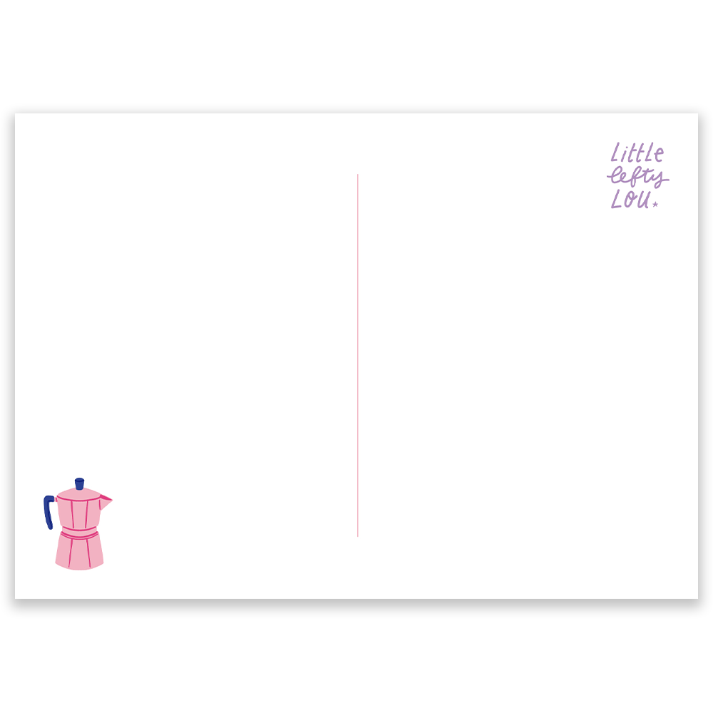 Coffee Please Postcard