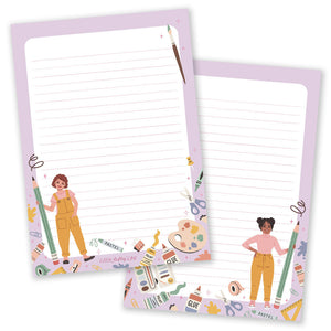 A5 Artist Notepad Double Sided - Little Lefty Lou