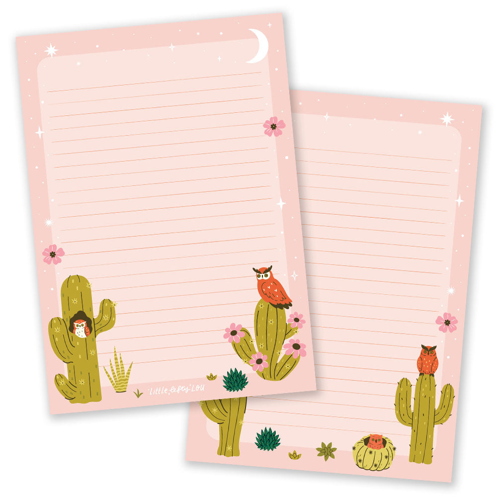 A5 Cacti Schrijfblok - Little Lefty Lou