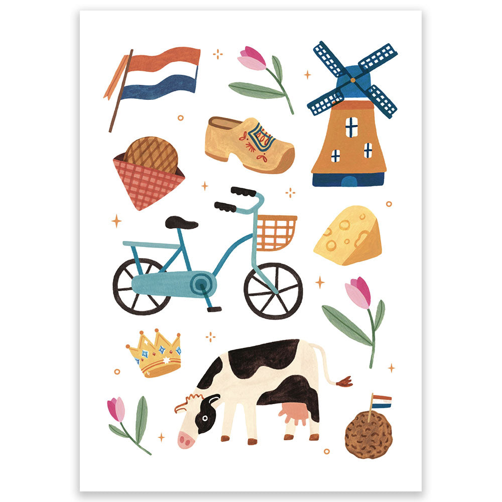 Dutch Highlights Postcard - Little Lefty Lou