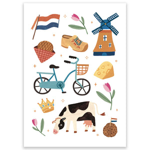 Dutch Highlights Postcard - Little Lefty Lou