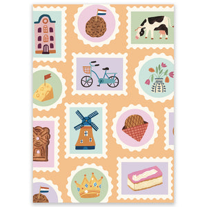 Dutch Stamps Postcard - Little Lefty Lou