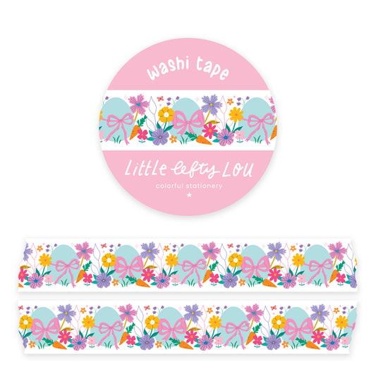 Easter Eggs Floral Washi Tape - Little Lefty Lou