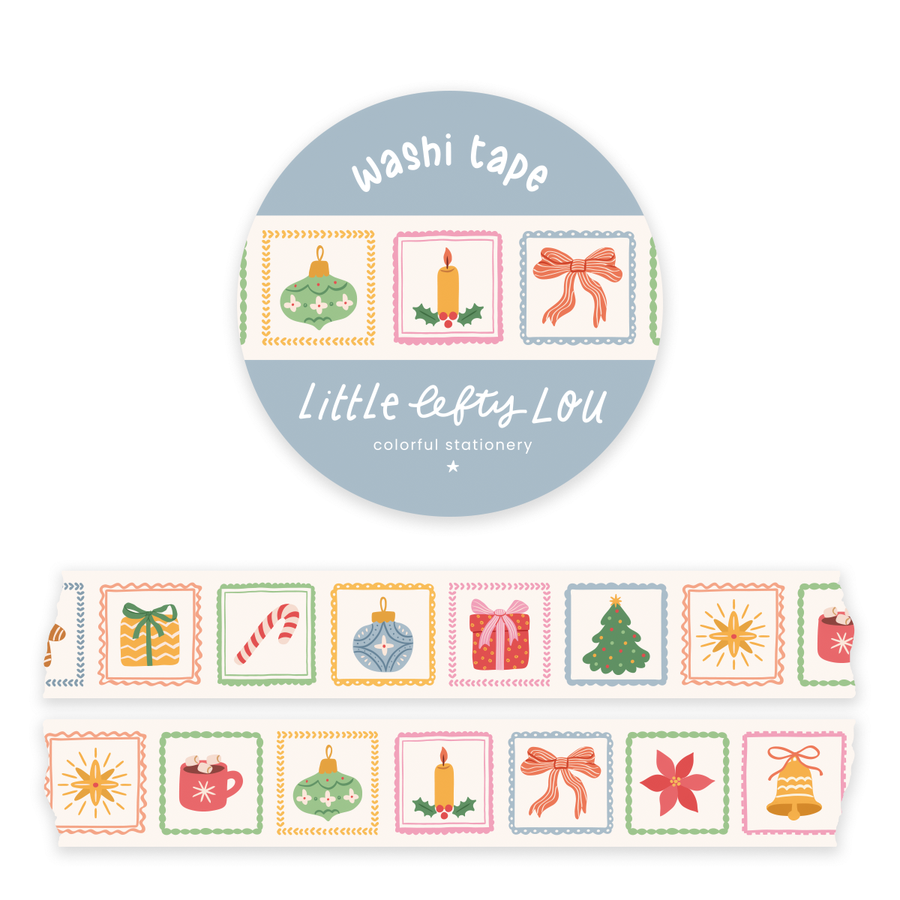 Festive Christmas Frames Washi Tape