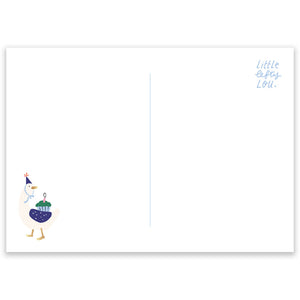 Happy Birthday Goose Postcard - Little Lefty Lou
