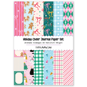 Holiday Cheer Journaling Paper Set