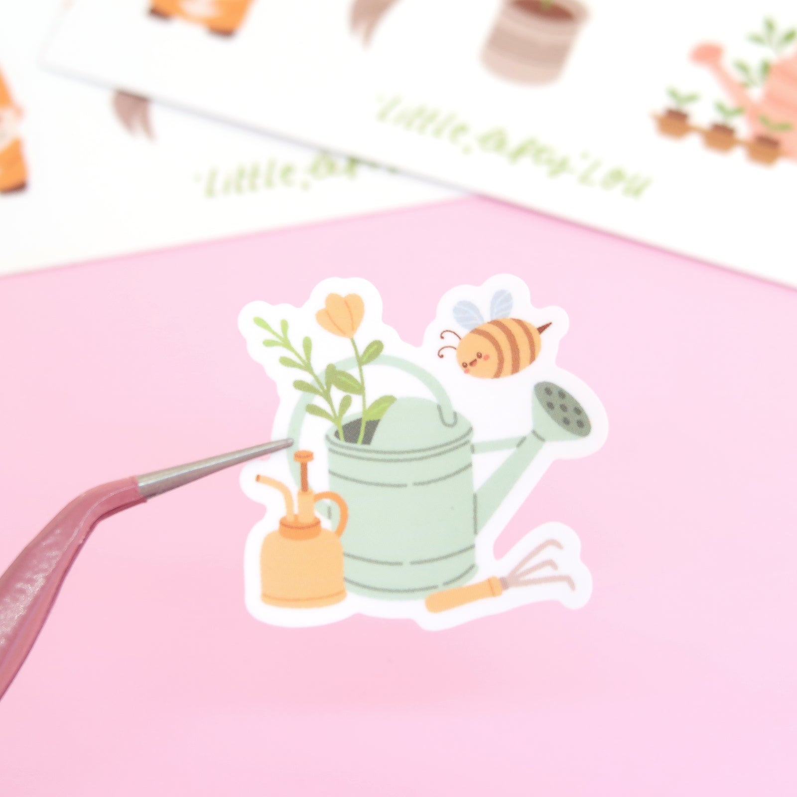 Gardening Stickers (S033) - Little Lefty Lou