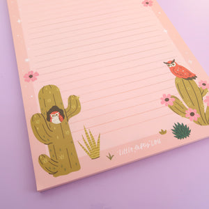 A5 Cacti Schrijfblok - Little Lefty Lou