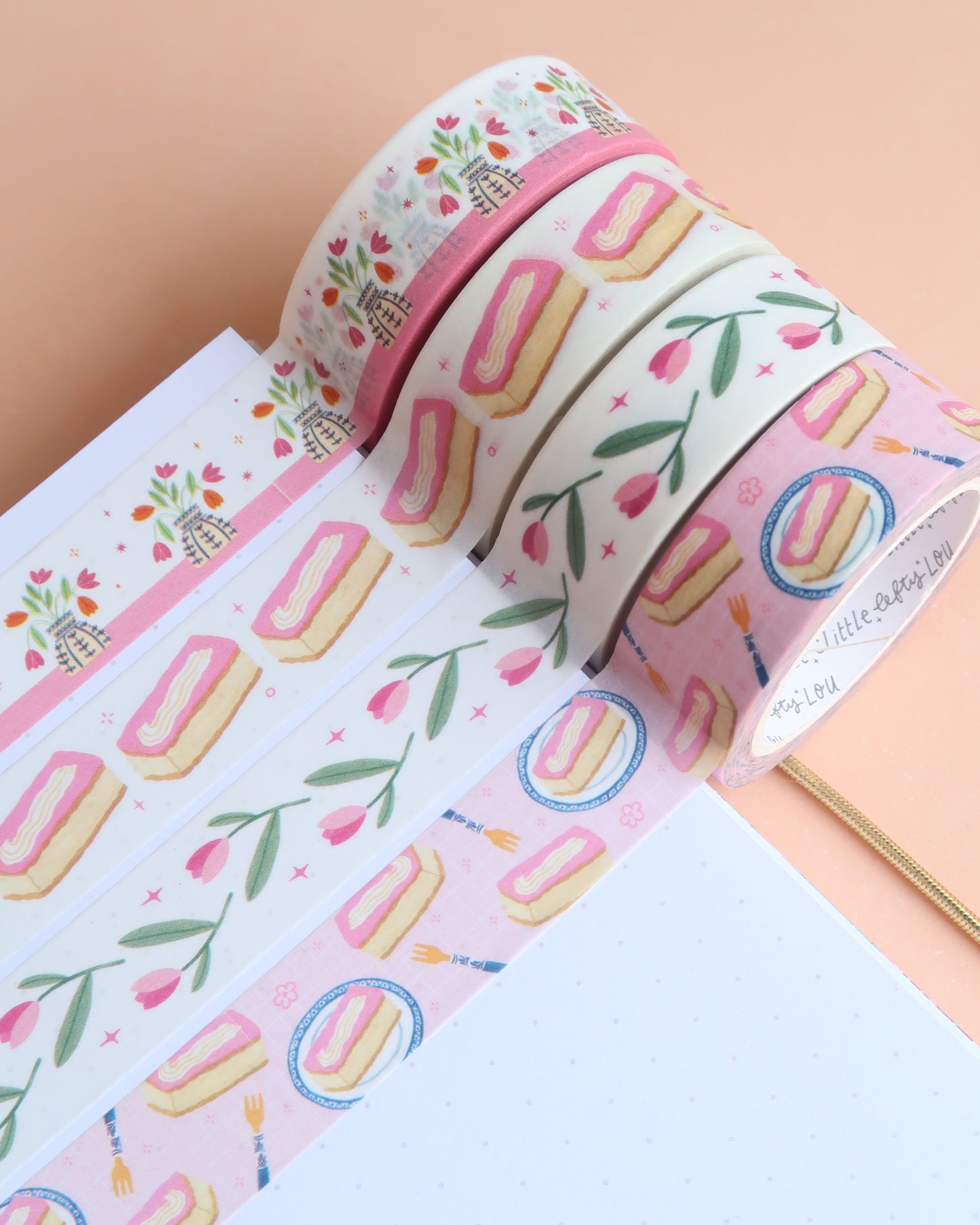 Tulip Vase Washi Tape