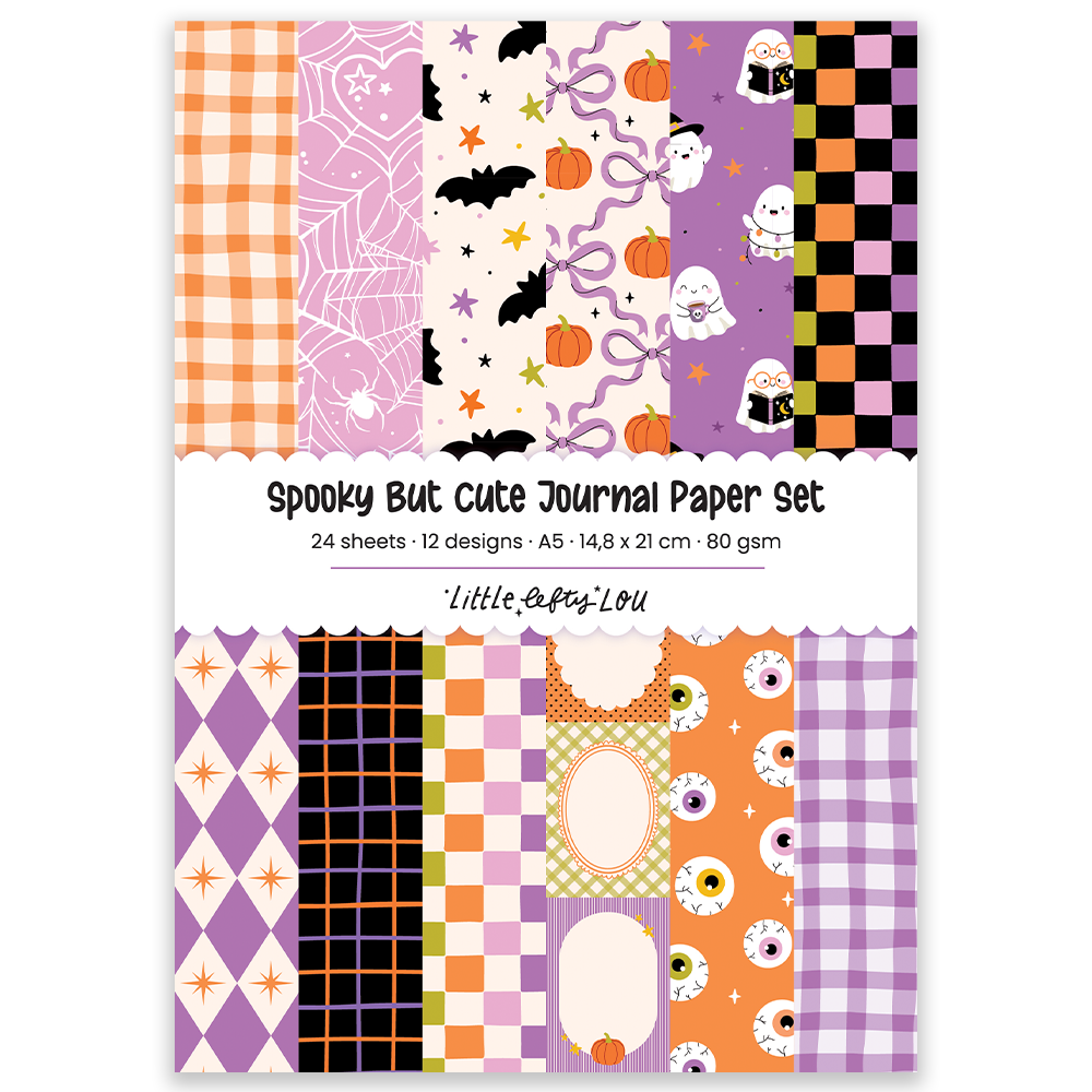 Spooky But Cute Journaling Paper Set