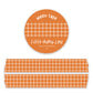Oranje Grid Washi Tape - Little Lefty Lou