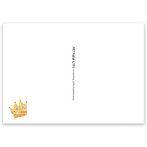 Oranje Tompouce Koningsdag Postcard - Little Lefty Lou