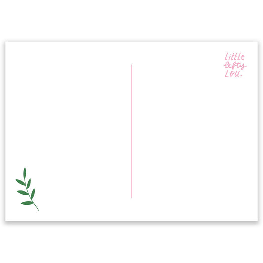 Peace Dove Postcard - Little Lefty Lou