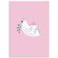 Peace Dove Postcard - Little Lefty Lou