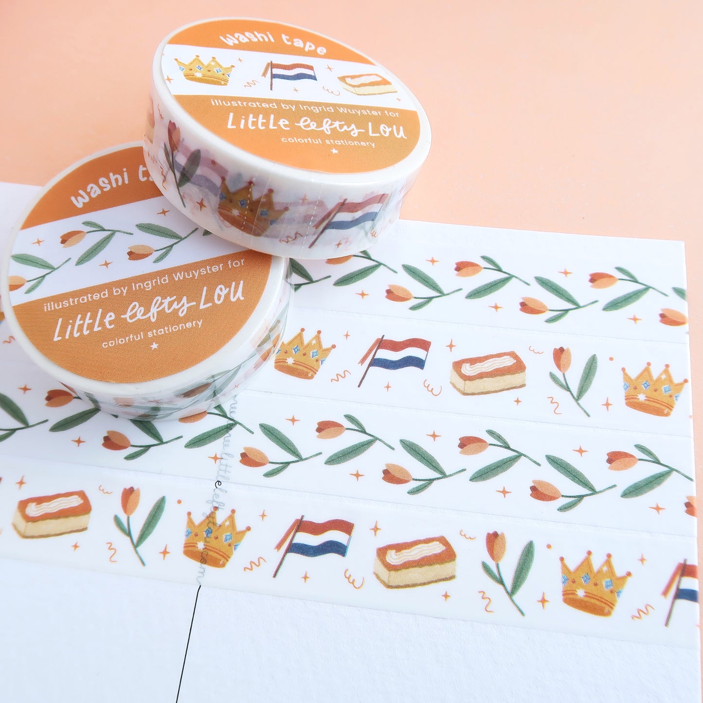 Koningsdag Washi Tape - Little Lefty Lou