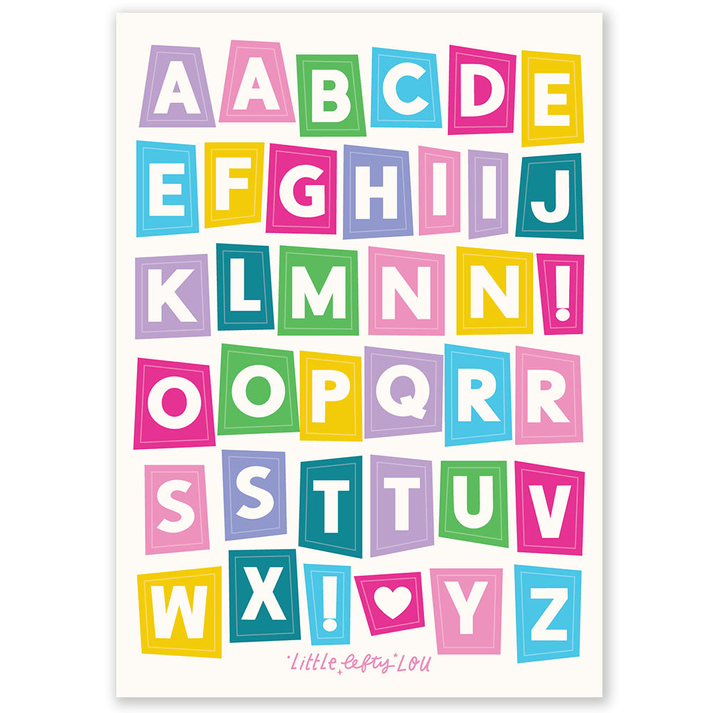 Ransom Note Sticker Set - 5 Sheets (S041) - Little Lefty Lou