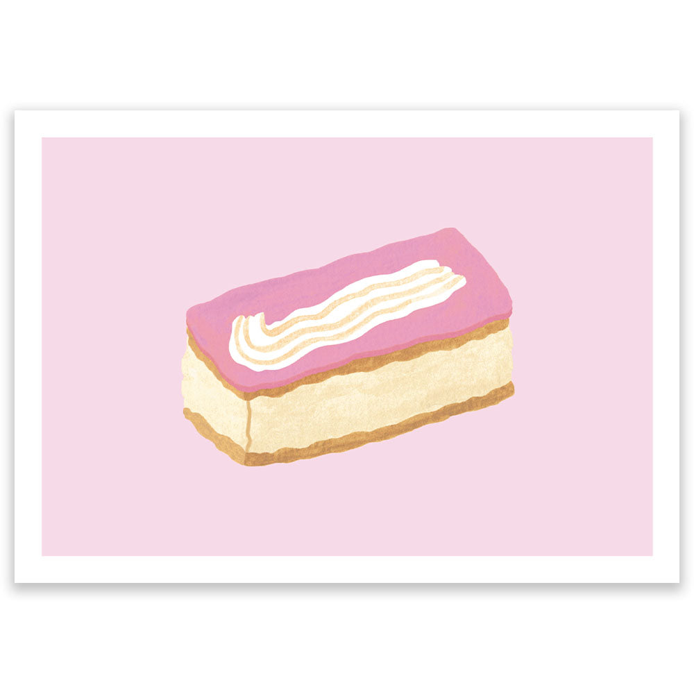 Roze Tompouce Postcard - Little Lefty Lou